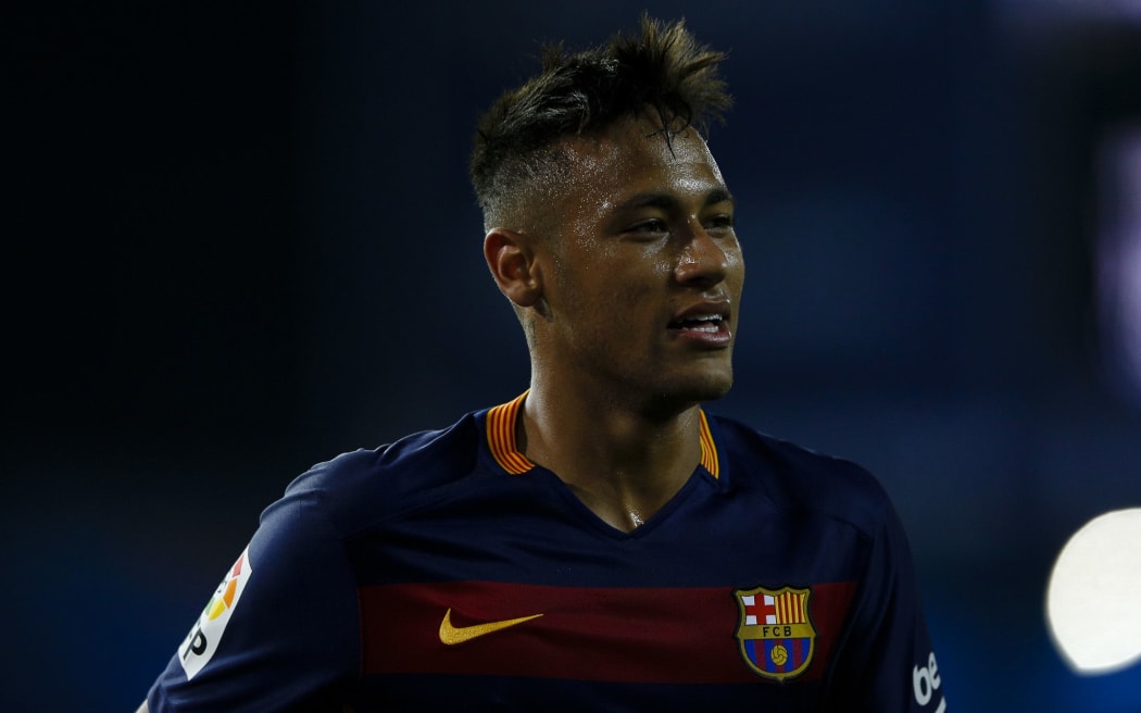 Brazilian football star Neymar.