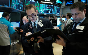 Traders work on the floor of the New York Stock Exchange (NYSE) on March 02, 2020 in New York City.