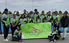 Laucala Bay Athletics team compete at the NZ Secondary School Athletics Championships in Christchurch