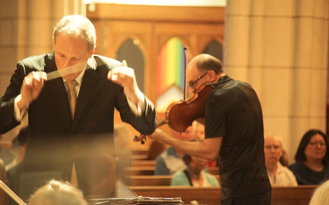 Conductor Michael Joel.