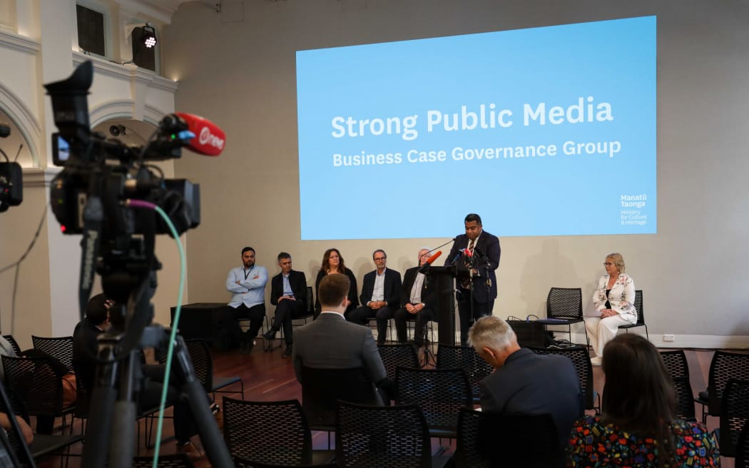 The Strong Public Media Business Case Governance Board will oversee the completion of a business case into forming the entity.