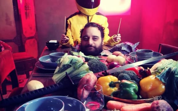 Still from Troy Kingi's 'Ethiopia' video