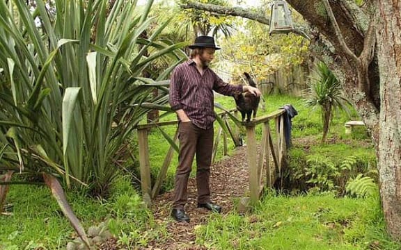 Sean Donnelly and Matilda the Cat