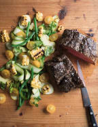 Eye Fillet of Beef & Summer Farmers' Market Salad