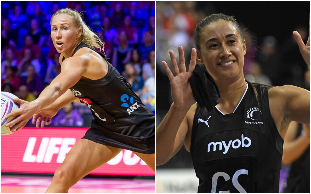 Laura Langman and Maria Folau