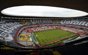 A general view of the famous Estadio Azteca in Mexico City, 2013