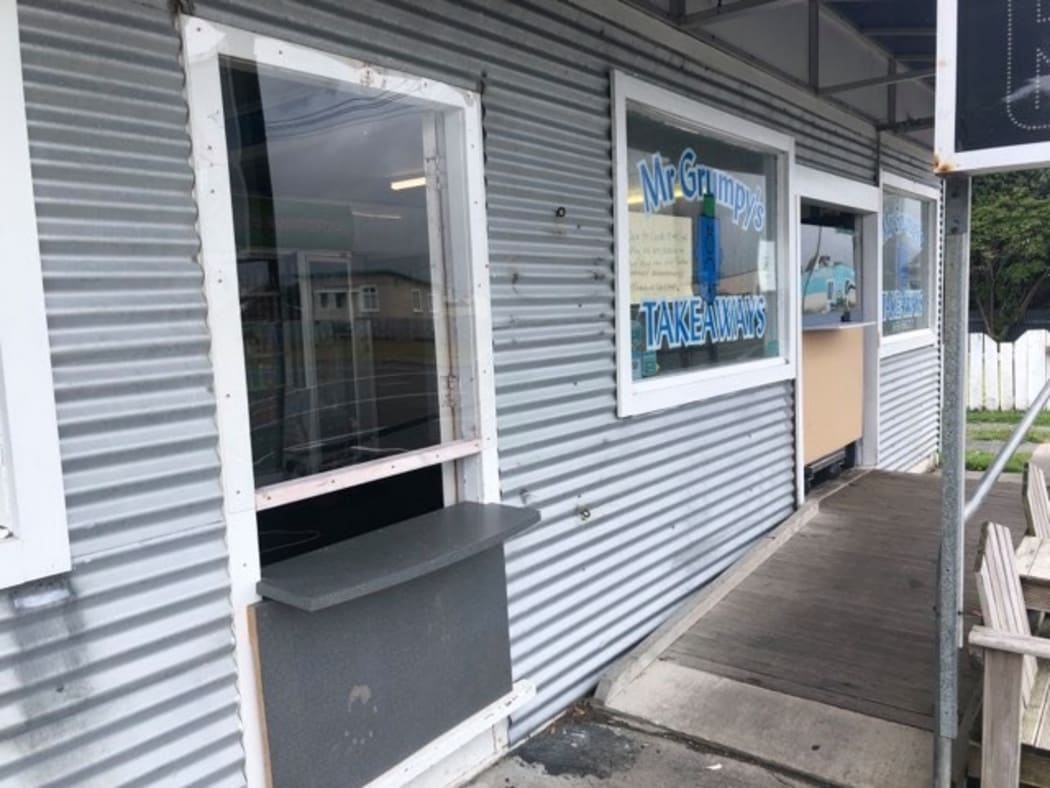 Mr Grumpy's takeaways in Foxton has been renovated in preparation for level 3.