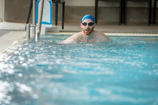 Learning to swim as an adult