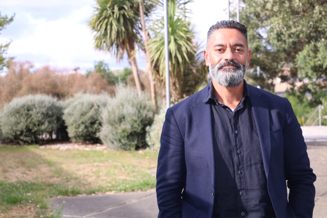 Professor Meihana Durie at Massey University Campus, Te Papaioea.