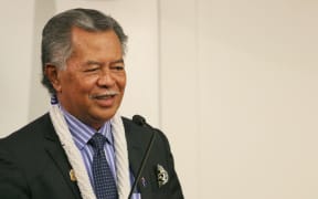 The Cook Islands Prime Minister Henry Puna