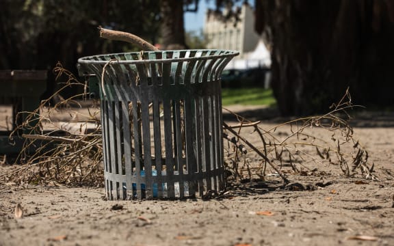 The clean-up continues in Wairoa on 21 February following Cyclone Gabrielle.