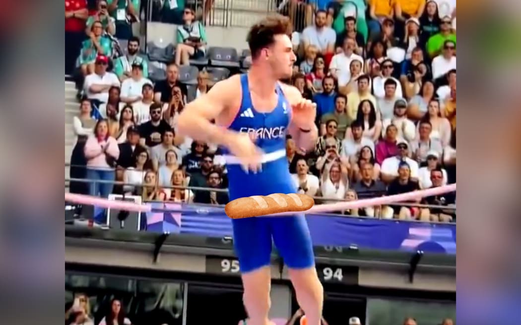 French pole vaulter Anthony Ammirati was denied a medal thanks to his 'baguette'.