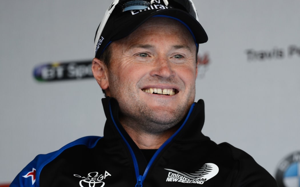 Glenn Ashby skipper of Emirates Team NZ.