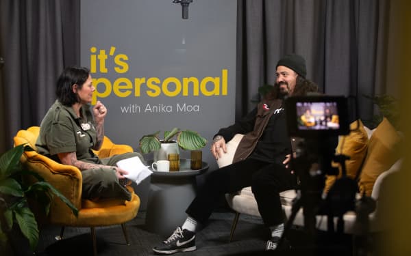 Māori artist Hohepa 'The Hori' Thompson chats in studio with Anika Moa for an episode of It's Personal.