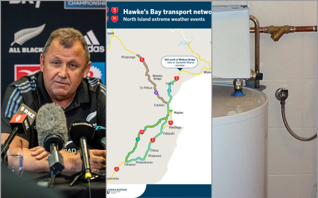 Ian Foster, Hawke's Bay transport fixes, water cylinder