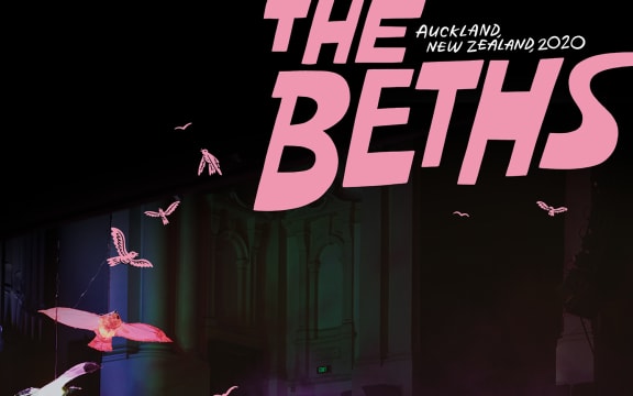 The Beths 'Auckland, New Zealand, 2020' cover art