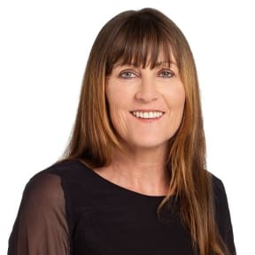 A portrait of a woman, Ann Court.