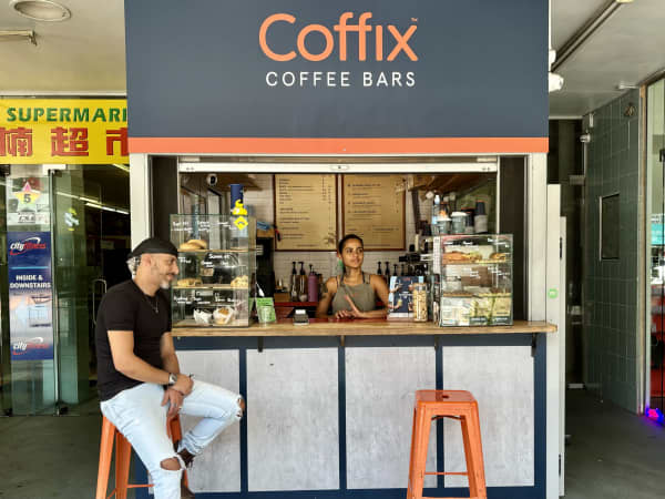 Coffix first location on K Road in Central Auckland.