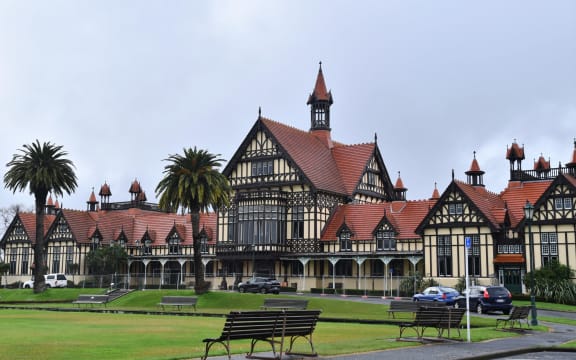 Rotorua Museum, in the historic Bath House building, has been closed since 2016. Photo / Laura Smith