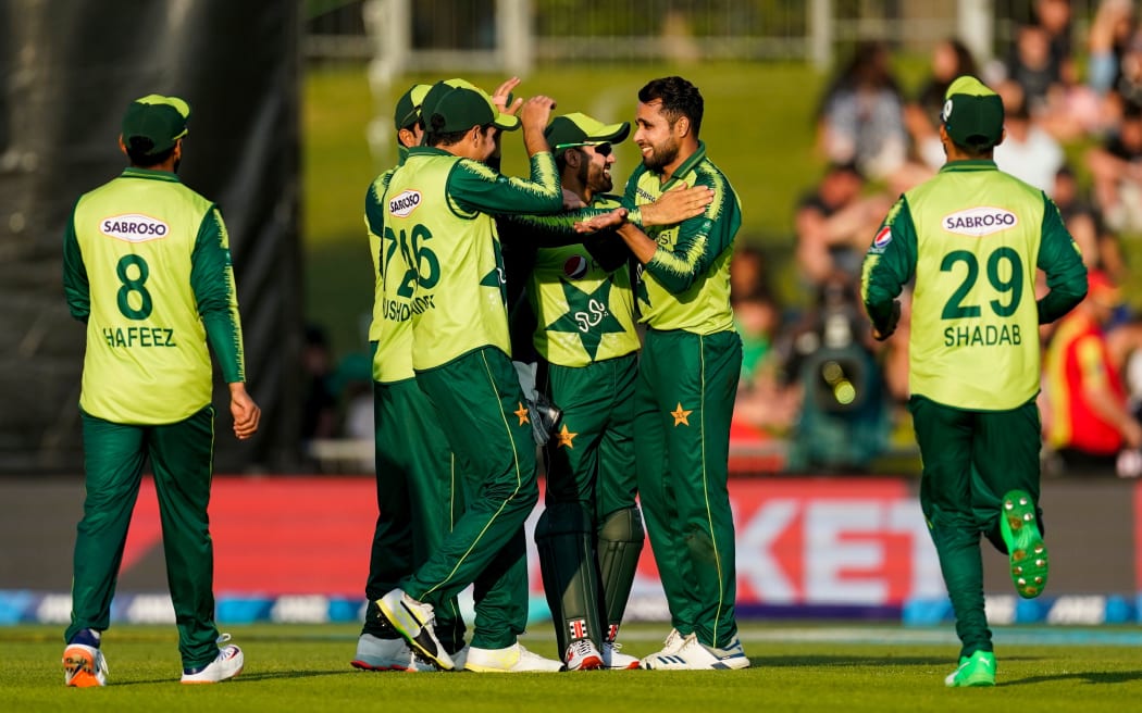 Pakistan cricketer Faheem Ashraf.