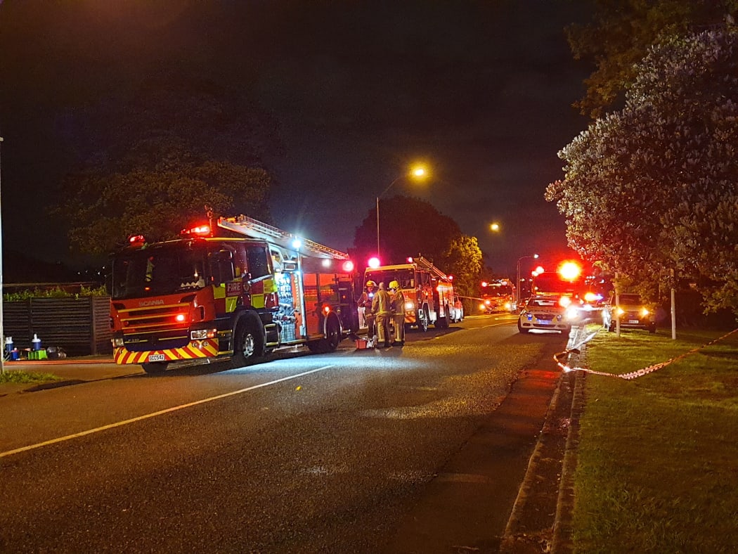 A fire was extinguished at a two-storey house on Minerva Terrace in Cockle Bay.