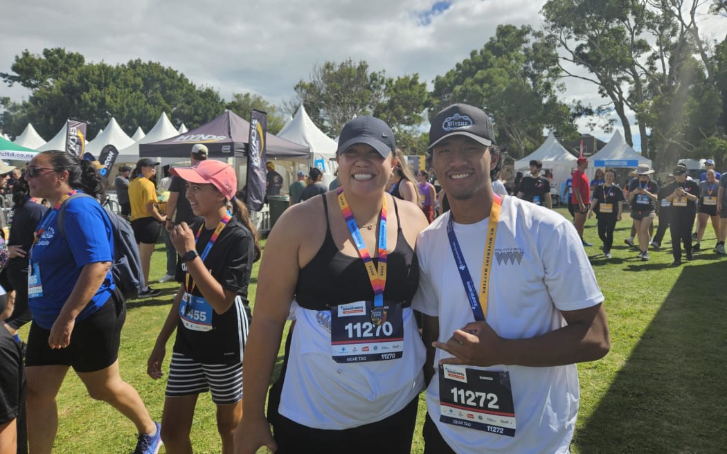 Natasha says she's done Round the Bays almost every year for the last five years.