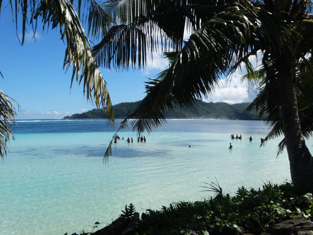 Lefaga Bay, Savaia, Samoa