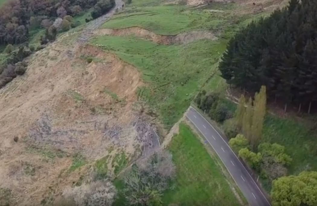 The road between Whanganui and the town has been closed for most of the month.