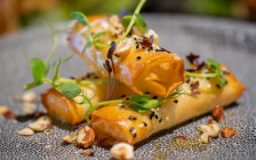 Goats cheese cigars at The Fat Duck Gastropub.