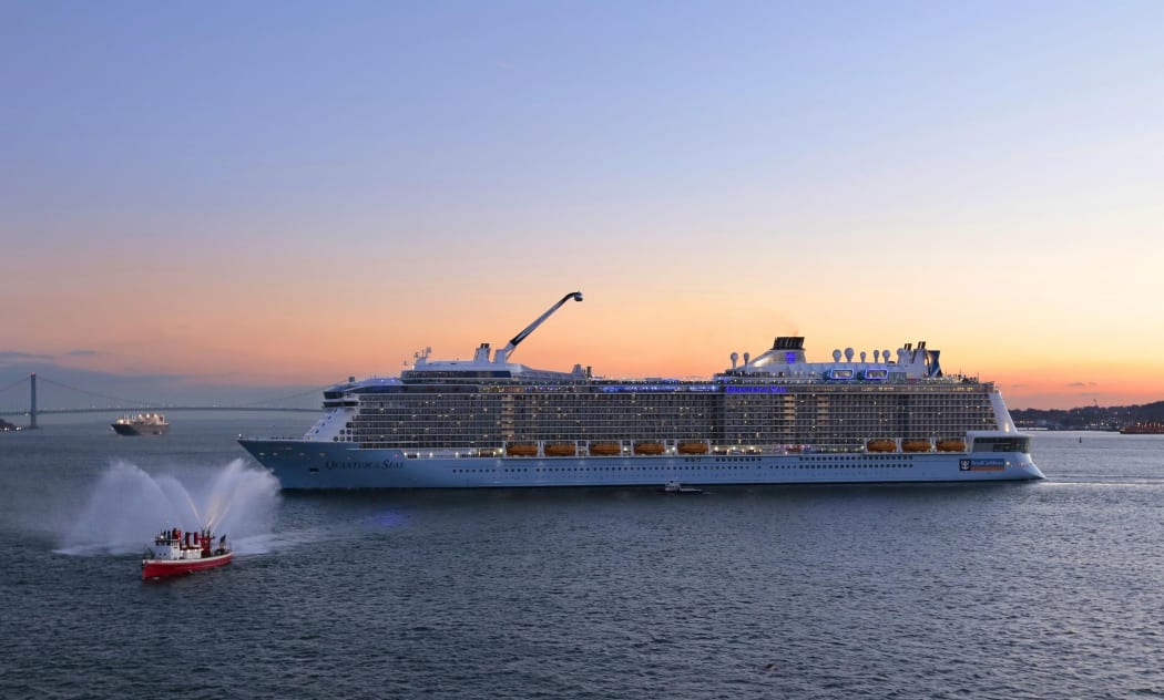 Ovation of the Seas will be similar in scale to sister ship Cruise Quantum pictured here.