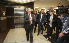 Winston Peters after meeting 12/10/17