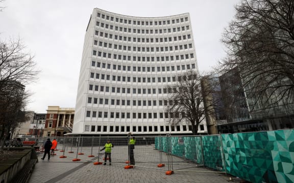 The Distinction Christchurch Hotel is being used as a one of the isolation facilities.