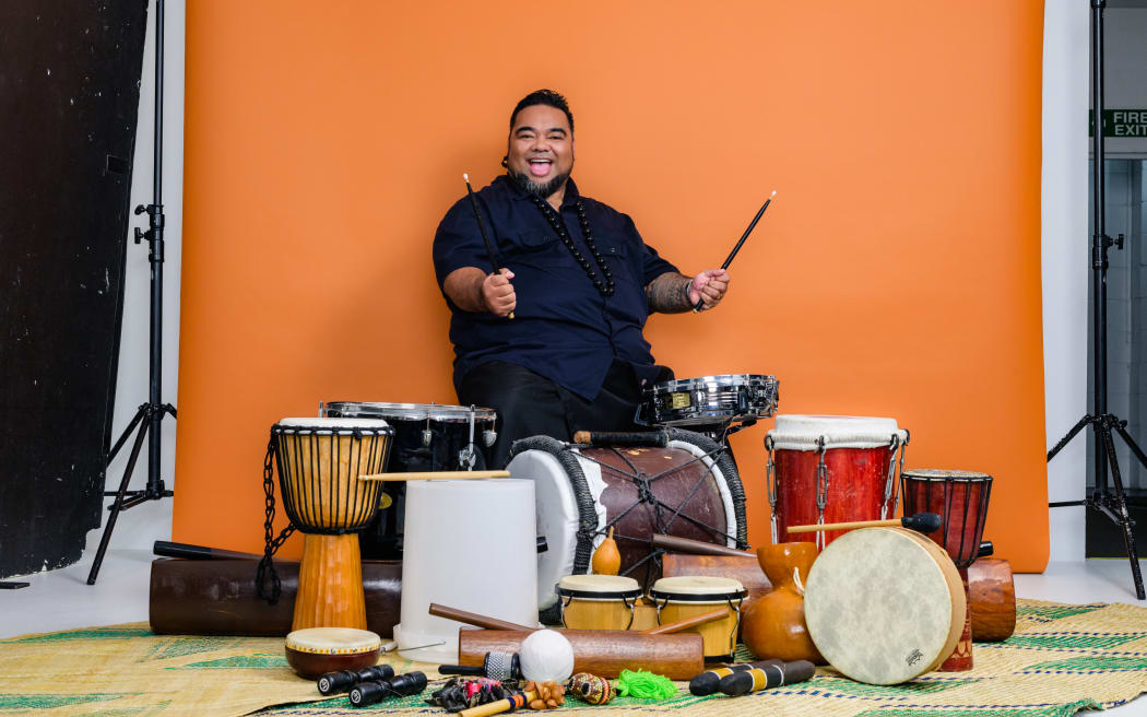 Auckland percussionist Demetrius Savai-inaea