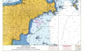 Proposed Marine Farms in Mercury Bay, Coromandel.