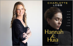 Author and book cover