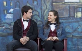 A scene from '13 Reasons Why'.