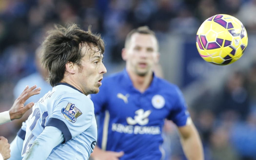 The Manchester City footballer David Silva.
