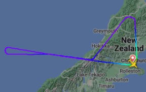 Flight QF168 from Christchurch to Melbourne.