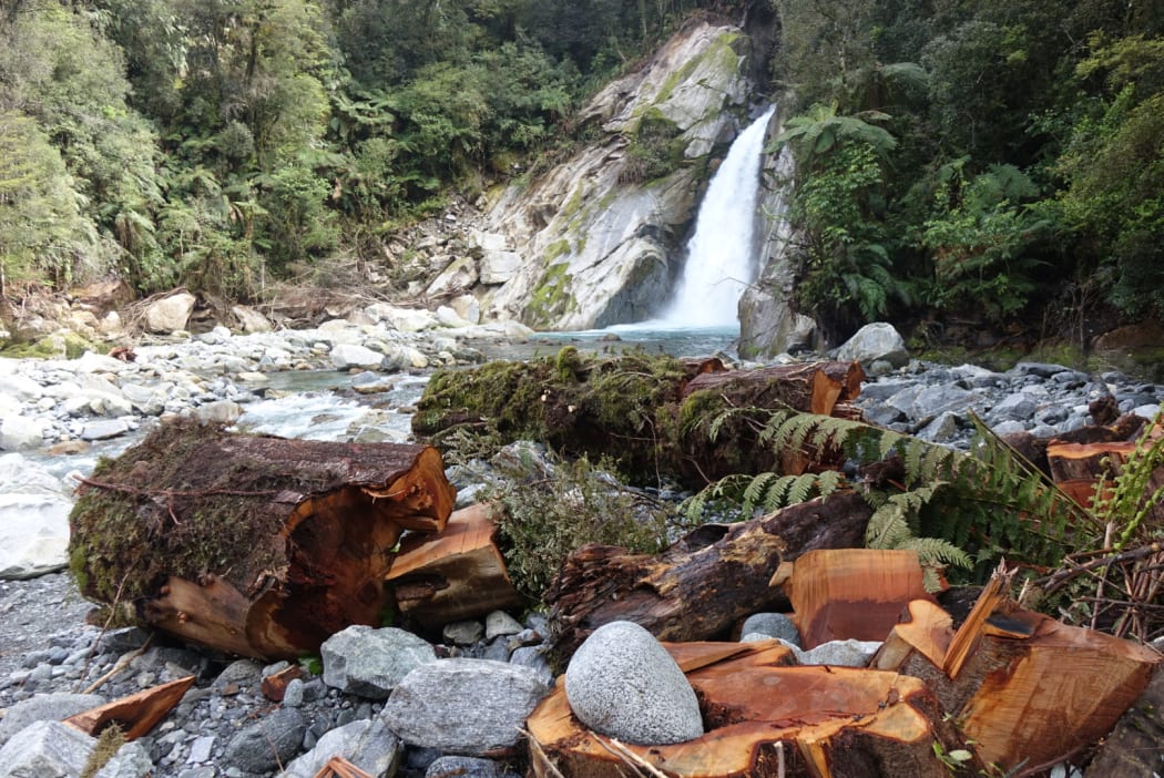 Milford Track was badly damaged when a metre of rain fell in less than three days in early February 2020.