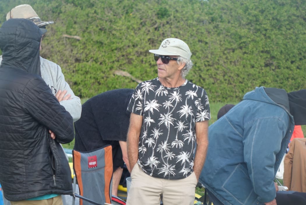 Coromandel's Tony Keyworth at the Easter Masters