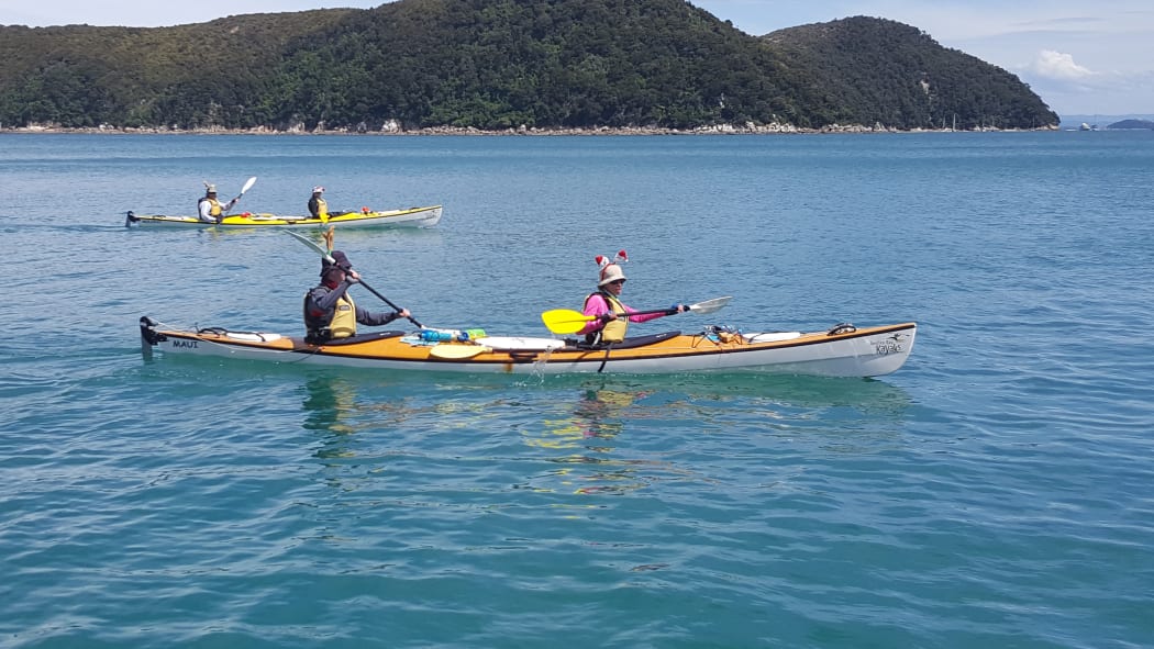 About three-quarters of tourists who come to Abel Tasman National Park are day visitors