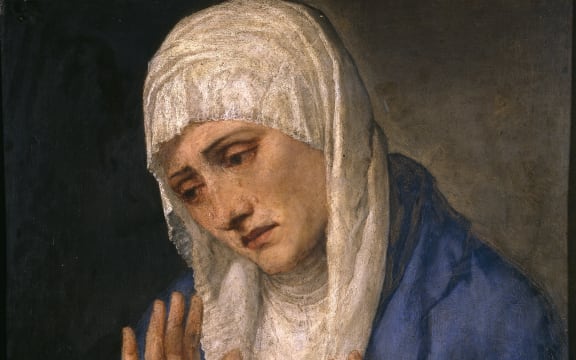 Madonna in Sorrow, 1554 by Titian