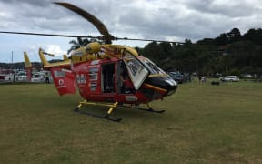 The Auckland Rescue Helicopter.