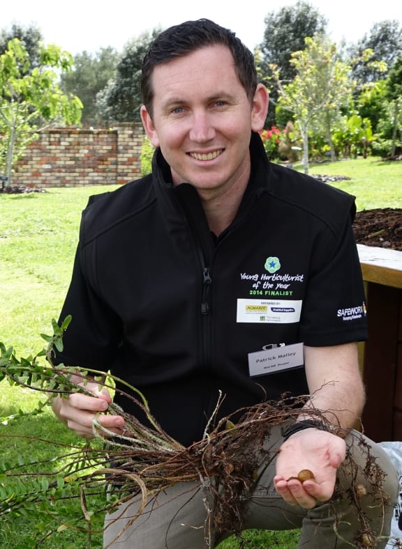 Patrick Malley also was judged best young grower earlier this year.