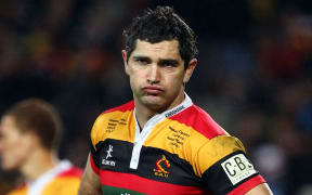 Waikato's Stephen Donald dejected. ITM Cup Final, Waikato v Canterbury at Waikato Stadium, Hamilton, New Zealand. Saturday 3rd September 2011. Photo: Anthony Au-Yeung / photosport.co.nz