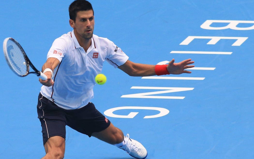 World Tennis number one Novak Djokovic says his win in Beijing is "probably the best performance in a final I have ever had."