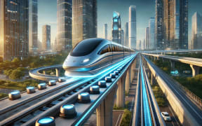 Magnetic levitation technology could see trains travel faster than most planes
