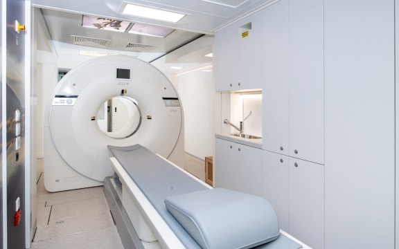 The mobile PET-CT scanner will bring state of the art medical imaging to the regions.