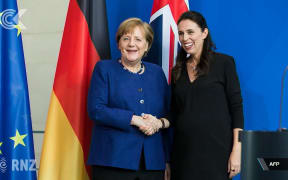 Red carpet for Ardern before 'wonderful' meeting with Merkel: RNZ Checkpoint