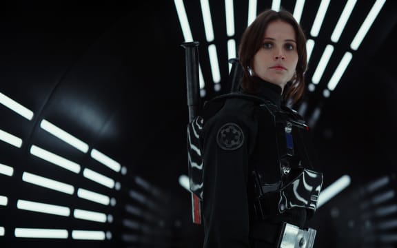 Felicity Jones as Jyn in Rogue One: A Star Wars Story